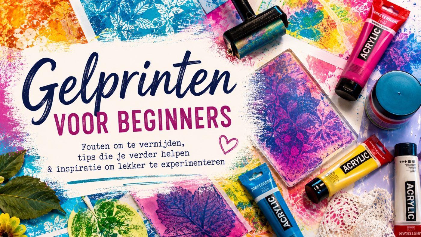 Gelprinten voor beginners