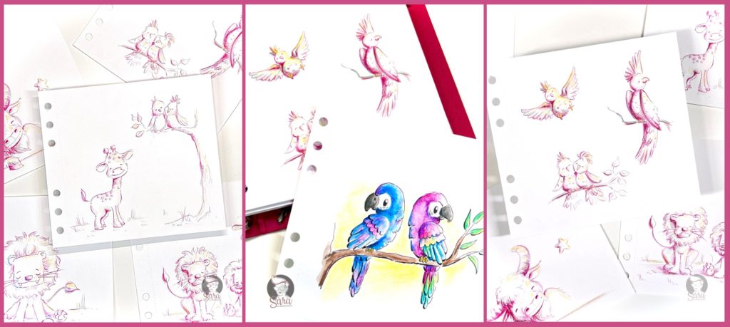 Villa beestenboel - de perfecte tekencursus voor beginners - online tekenlessen met Sara Lindenhols 


