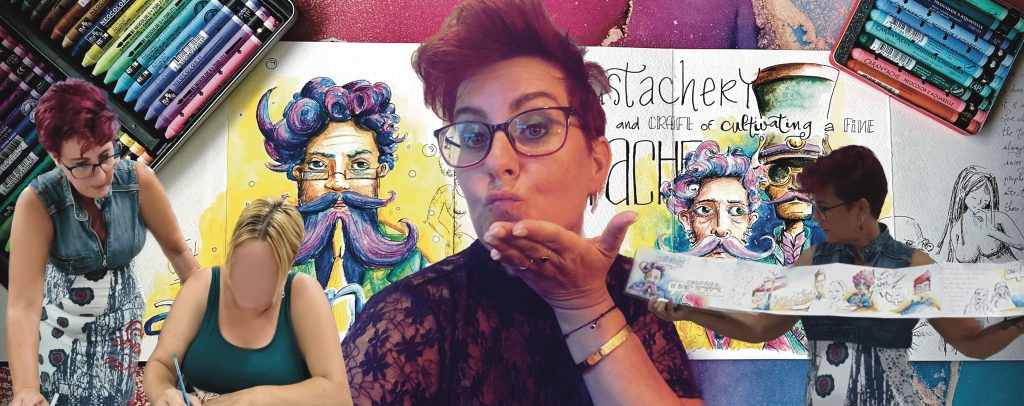 Sara Lindenhols - online tekendocent voor beginners. Met 24 jaar onderwijservaring. 
Inmiddels hebben duizenden cursisten mijn online lessen gevolgd. En misschien is dat wel het grootste compliment: niet dat ze mijn tekenstijl kopiëren, maar dat ze ontdekken dat ze zélf creatiever zijn dan ze ooit hadden gedacht.